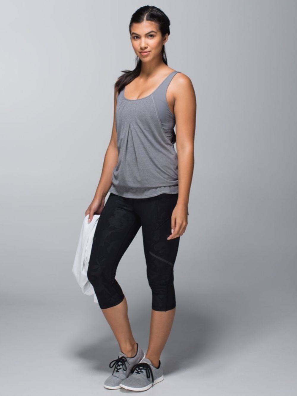 Lululemon Run Times Tank in Heathered Slate / Slate - Picture 9 of 12